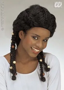 Afro Look Pruik Voor Meiden