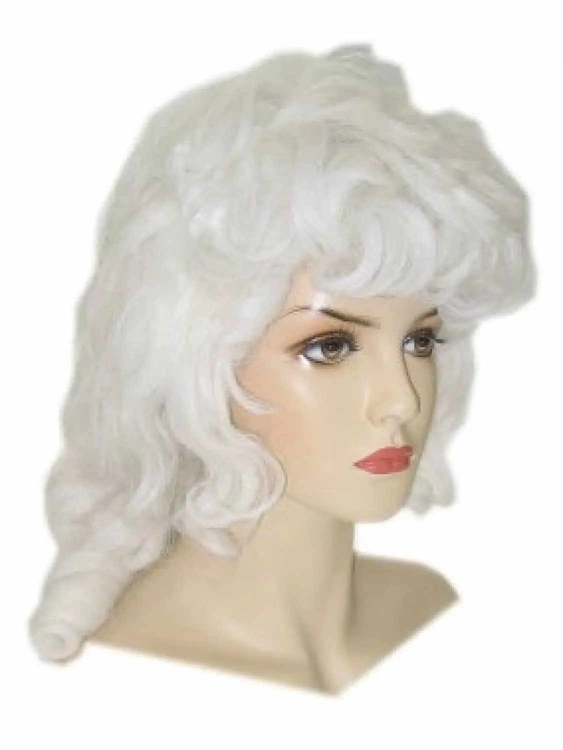 Amadeus Mozart Pruik 4 Amadeus Mozart Pruik - Afbeelding 2