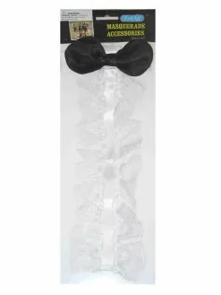 Befje Met Strikje Van Kant Voor Feestjes