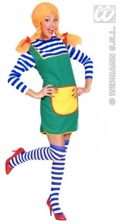 Blauw-witte Lange Dorus Kousen