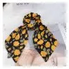Sale Bloemenprint Scrunchie Met Strik Rood -Party Outfitters bloemenprint scrunchie met strik rood