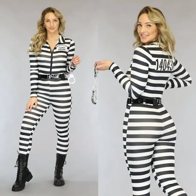 Boeven Jumpsuit Kostuum 3 Boeven Jumpsuit Kostuum