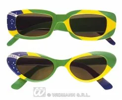 Bril Met Braziliaanse Vlag