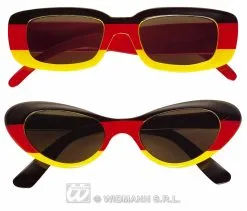 Brillen Met Duitse Vlag