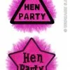 Broche Met De Tekst Henparty -Party Outfitters broche met de tekst henparty
