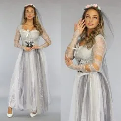 Bruidsjurk Kostuum Met Open Ribben