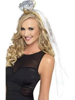 Bruidssluier Vera Met Kroontje