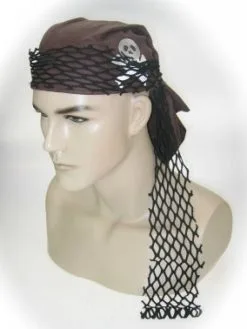 Bruine Piraten Mutsen