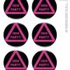 Buttons Henparty Set Van 6