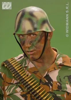 Camouflage Soldaten Helm