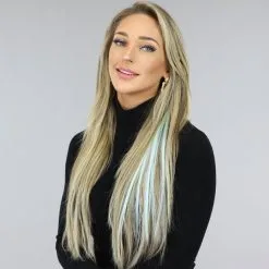 NEW0305 Clip In Haarextension Mint