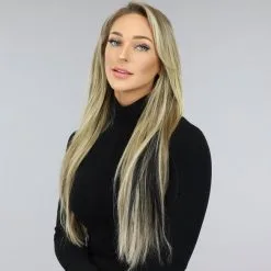 NEW0305 Clip In Haarextension Zwart