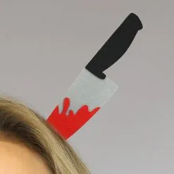 Diadeem Met Bloederig Mes -Party Outfitters diadeem met bloederig mes 2