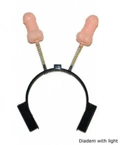 Diadeem Met Penis En Met Lichtjes