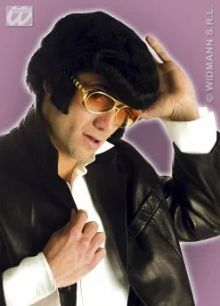 Feestbril Elvis Met Bakkebaarden