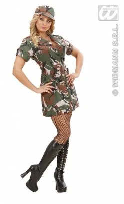 Feestkleding: American Army-girl