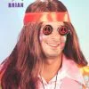 Feestkleding: Pruik Brian