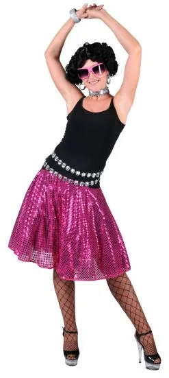 Feestkleding: Pruik Charleston