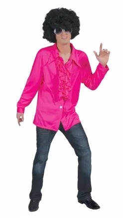 Feestkleding: Pruik Zwarte Kroes Ricky