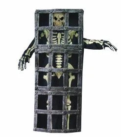 Feestkleding: Skeleton In Kooi