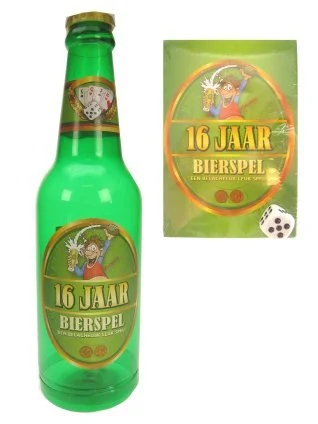 Fles Met Bierspel 3 Fles Met Bierspel