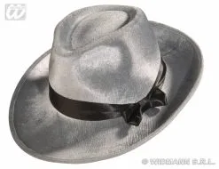 Fluwelen Gangsterhoed Met Band