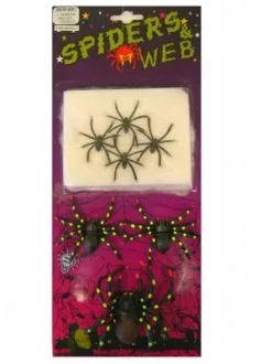 Fopartikelen, Vieze Spinnen In Een Web