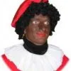 Fraaie Witte Zwarte Piet Kraag