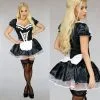 OP=OP French Maid Kostuum 2 OP=OP French Maid Kostuum -Party Outfitters french maid kostuum