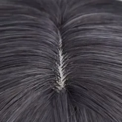 Grijs/Blauwe Korte Steile Pruik Met Bob -Party Outfitters grijs blauwe korte steile pruik met bob 2