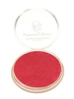 Grimeer En Schmink Op Waterbasis Metalic Helder Rood