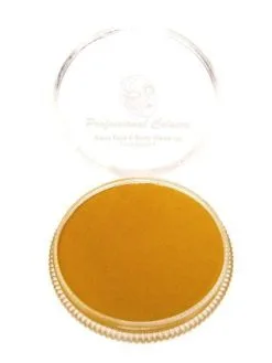 Grimeer En Schmink Op Waterbasis Metalic Oker Geel