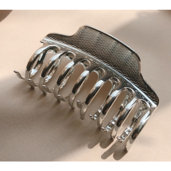 Grote Zilveren Haarclip