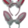 Haarbeugels Met Bunny Oortjes -Party Outfitters haarbeugels met bunny oortjes