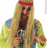 Hippie Pruik Met Hoofdband -Party Outfitters hippie pruik met hoofdband