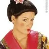 Japanse Pruik Met Lotusbloem -Party Outfitters japanse pruik met lotusbloem