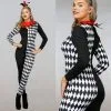 OP=OP Joker Jumpsuit Kostuum -Party Outfitters joker jumpsuit kostuum