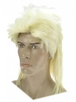 Jokertje Pruik Met Matje -Party Outfitters jokertje pruik met matje 2