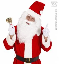 Kerstmannen Pruik Met Baard