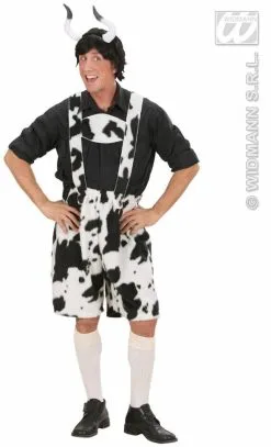 Koeienbroek Alpenmelk -Party Outfitters koeienbroek alpenmelk 1