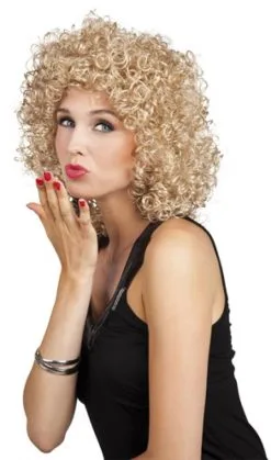 Krullen Pruik Voor Feesten