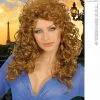 Krullende Damespruik Mondain -Party Outfitters krullende damespruik mondain