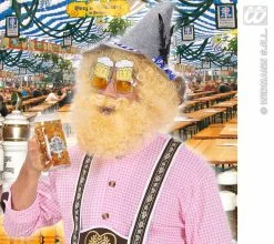 Krulpruik Met Baard 10 Krulpruik Met Baard -Party Outfitters krulpruik met baard 3