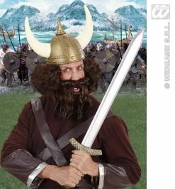 Krulpruiken Met Baarden -Party Outfitters krulpruiken met baarden 2