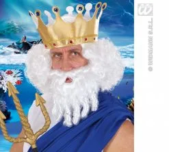 Krulpruiken Met Baarden -Party Outfitters krulpruiken met baarden 4