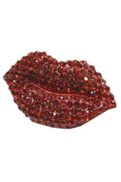 Kusmondje Ring Met Glitters