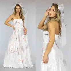Lang Bridezilla Kostuum