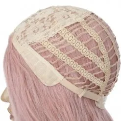 Lange Lichtroze Golvende Pruik 12 Lange Lichtroze Golvende Pruik -Party Outfitters lange lichtroze golvende pruik 4