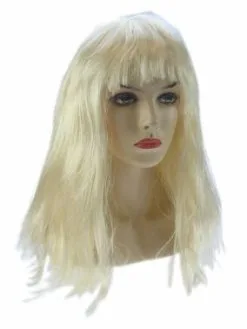 Langharig Pruik Met Pony -Party Outfitters langharig pruik met pony 5