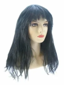 Langharig Pruik Met Pony -Party Outfitters langharig pruik met pony 6